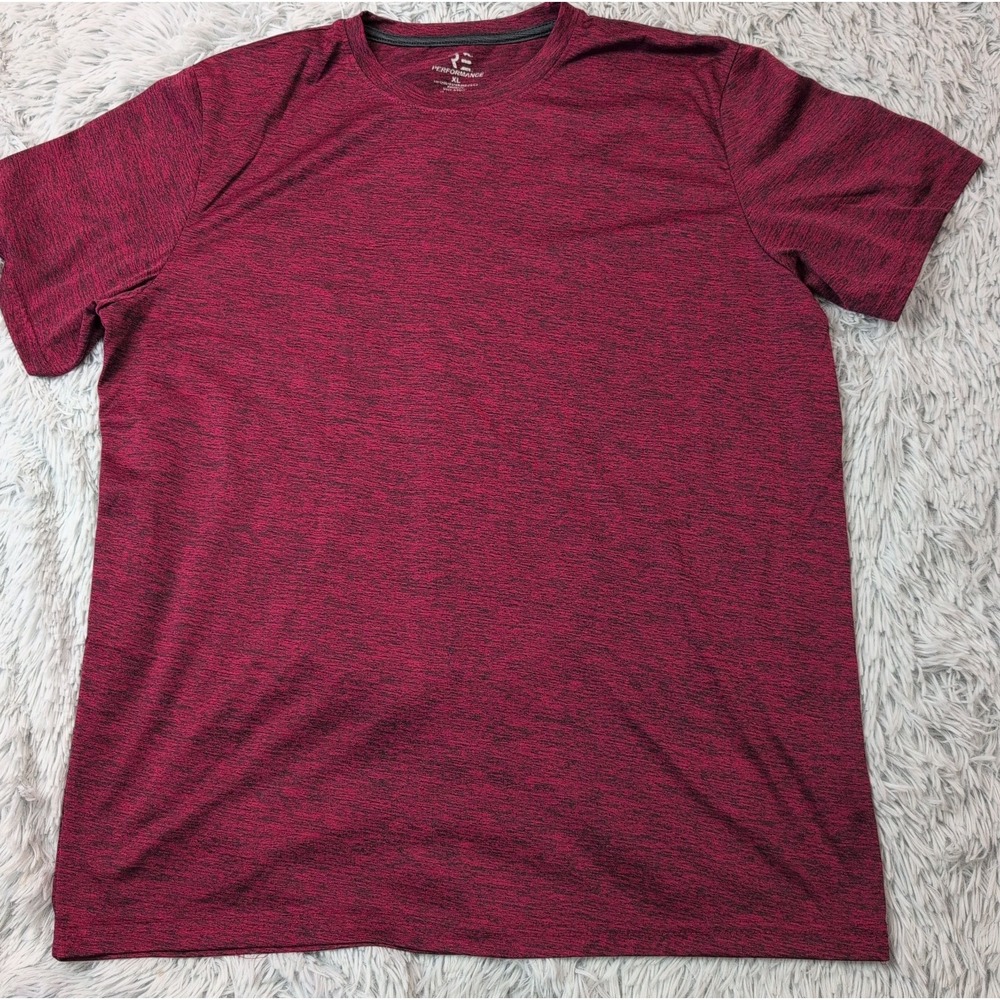 RE Performance Shirt Mens XL Red Tee Athletic Active Hiking Running